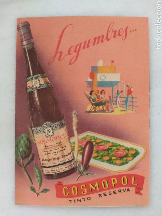 Cataloghi pubblicitari: catalogo publicitario bodegas Rioja Santiago Cosmopol Clavijo Bilibio