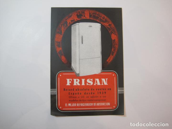Cat&aacute;logos publicit&aacute;rios: NEVERAS FRISAN-CATALOGO PUBLICIDAD ANTIGUA-VER FOTOS-(K-2236)