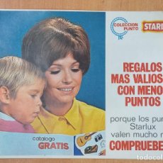 Catálogos publicitarios: CARTILLA DE PUNTOS CON CATALOGO DE REGALOS STARLUX