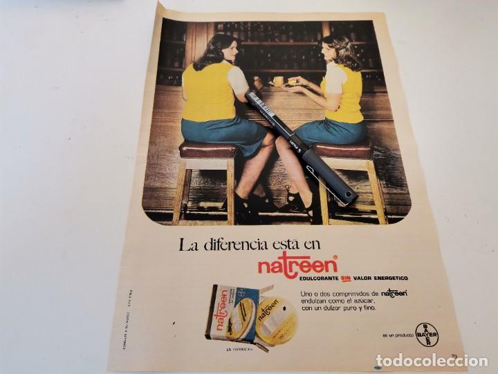 Catalogues publicitaires: EDULCORANTE NATREEN PRODUCTO BAYER ANUNCIO PUBLICIDAD REVISTA 1974