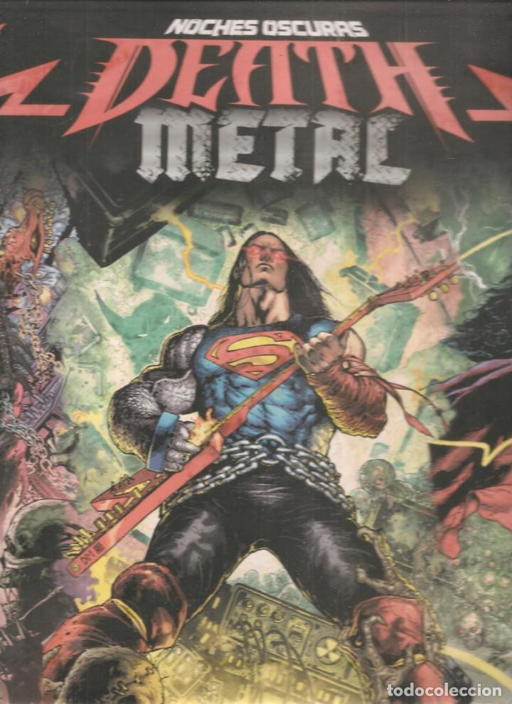 Cat&aacute;logos publicitarios: POSTER: NOCHES OSCURAS DEATH METAL . DC. ECC. TAMA&Ntilde;O: 44 X 31 CTM. APROX. ECC.(B/60)