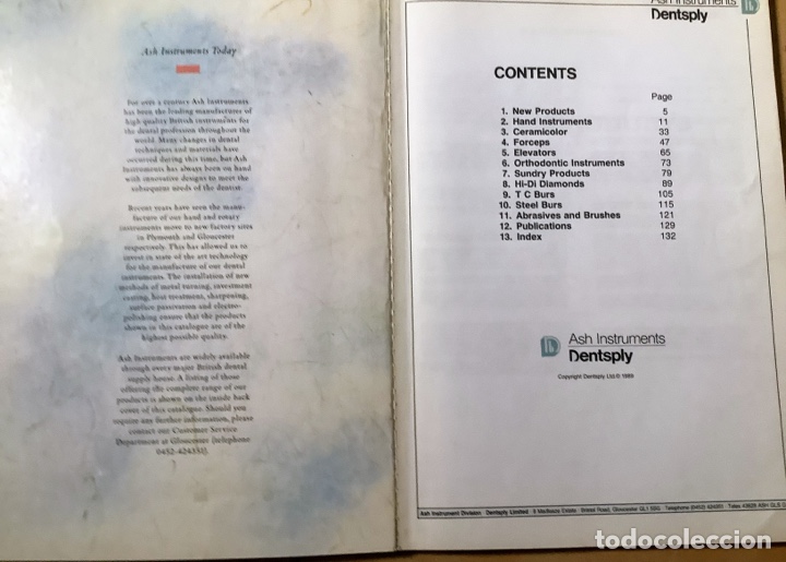 Cat&aacute;logos publicitarios: Cat&aacute;logo &ldquo;Ash Instruments&rdquo;, 1989 - Foto 2