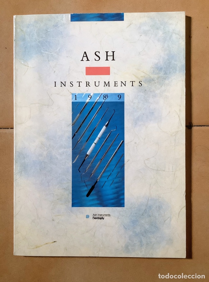 Cat&aacute;logos publicitarios: Cat&aacute;logo &ldquo;Ash Instruments&rdquo;, 1989 - Foto 1