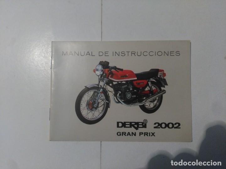 Cat&aacute;logos publicitarios: Derbi 2002 gran prix - Foto 1