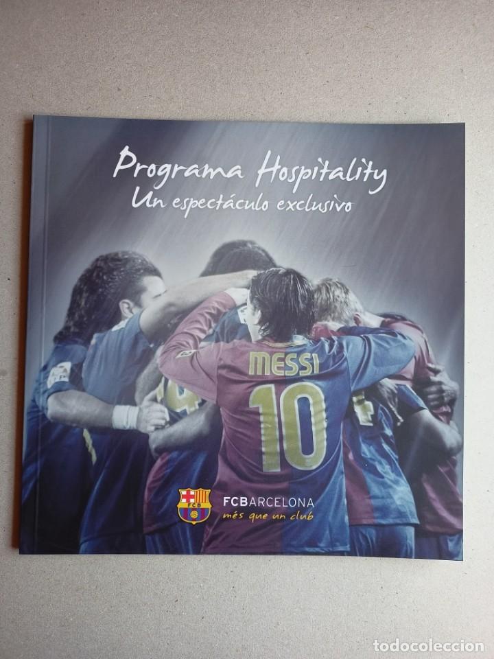 Cat&aacute;logos publicitarios: Programa Hospitality de FCBARCELONA
