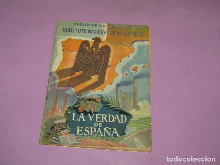 Cat&aacute;logos publicit&aacute;rios: Antiguo Cat&aacute;logo LA VERDAD DE ESPA&Ntilde;A del Instituto Nacional de Estad&iacute;stica del A&ntilde;o 1948