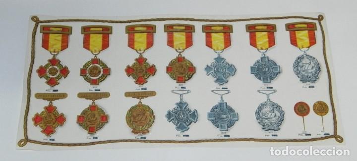 Catalogues publicitaires: LAMINA CATALOGO DE MEDALLAS E INSIGNIAS DE PREMIO AL MERITO EN EL COLEGIO, INDUSTRIAS DE ASUNTOS REL