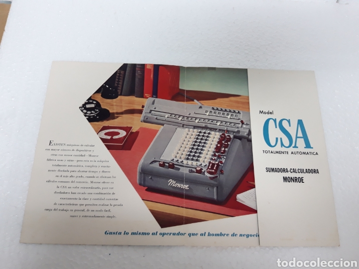 Cat&aacute;logos publicitarios: Publicidad Calculadora Monroe - Foto 3