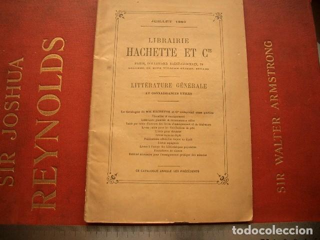 Cat&aacute;logos publicitarios: Cat&aacute;logo de libros Hachette 1880. 96pp. - Foto 2