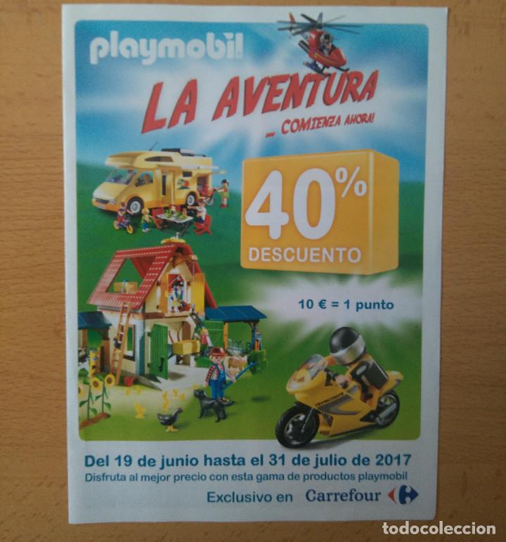 Cat&aacute;logos publicitarios: CARTILLA CARREFOUR PLAYMOBIL PLAYMO PROMOCIONAL PUBLICITARIO FOLLETO PROMO PUBLICIDAD FAMOBIL CLICKS