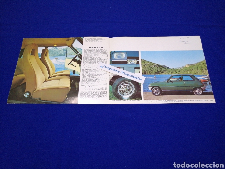 Cat&aacute;logos publicitarios: RENAULT 5 GTL CATALAGO - Foto 8