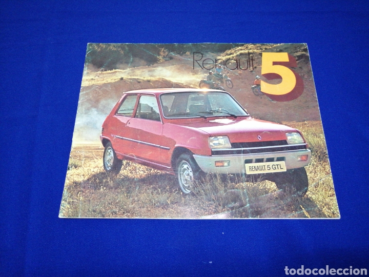 Cat&aacute;logos publicitarios: RENAULT 5 GTL CATALAGO - Foto 1