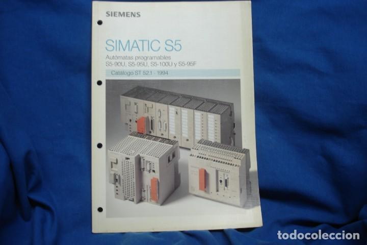 Cat&aacute;logos publicitarios: SIMATIC S5 - AUT&Oacute;MATAS PROGRAMABLES - SIEMENS 1994 + DE 50 EUROS DE COMPRA, ENV&Iacute;O GRATIS