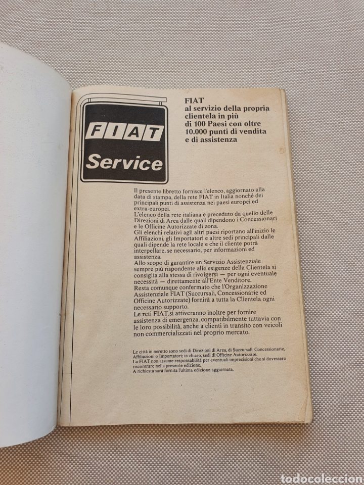 Cat&aacute;logos publicitarios: Fiat service cat&aacute;logo - Foto 5