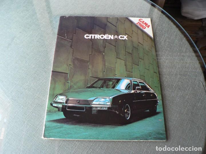 Cat&aacute;logos publicitarios: CATALOGO DE CITROEN CX GAMA 1980
