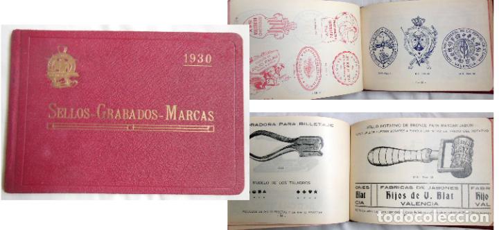 Cat&aacute;logos publicitarios: AMBROSIO ALLADO, GRABADOR. SELLOS GRABADOS MARCAS