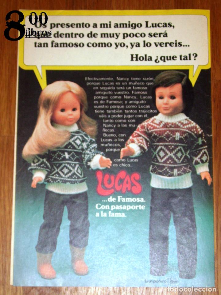 Cat&aacute;logos publicitarios: ANUNCIO - HOJA - PUBLICIDAD. LUCAS ...de Famosa : Con pasaporte a la fama. - 1978