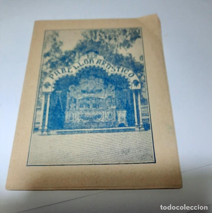 Cataloghi pubblicitari: Folleto propaganda antiguo PABELLON ARTISTICO, atracci&oacute;n alicantina 1.920