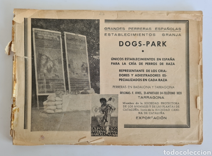 Cat&aacute;logos publicitarios: &Aacute;lbum General Ilustrado de Perros de Raza - Perreras Espa&ntilde;olas Dogs-Park