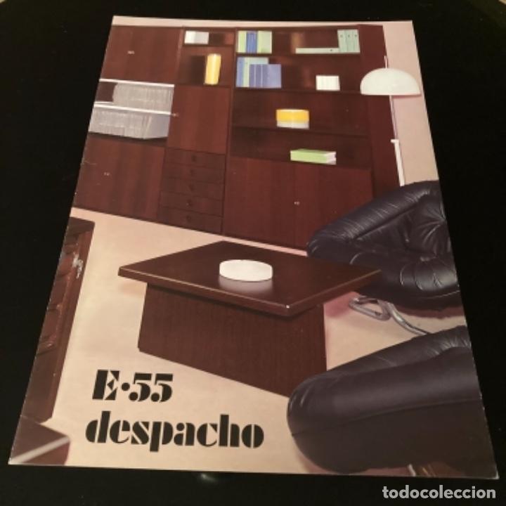 Advertising Catalogs: GALO - BEN. Catalogo mobiliario oficina. E 55. Hoja publicitaria.