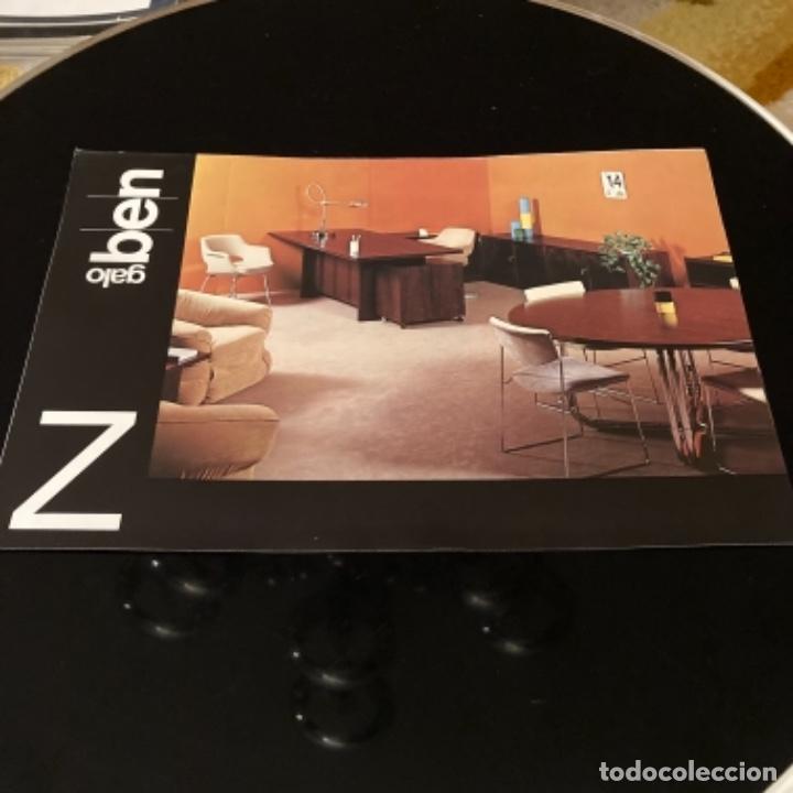 Advertising Catalogs: GALO - BEN. Catalogo mobiliario oficina. Z. Hoja publicitaria.