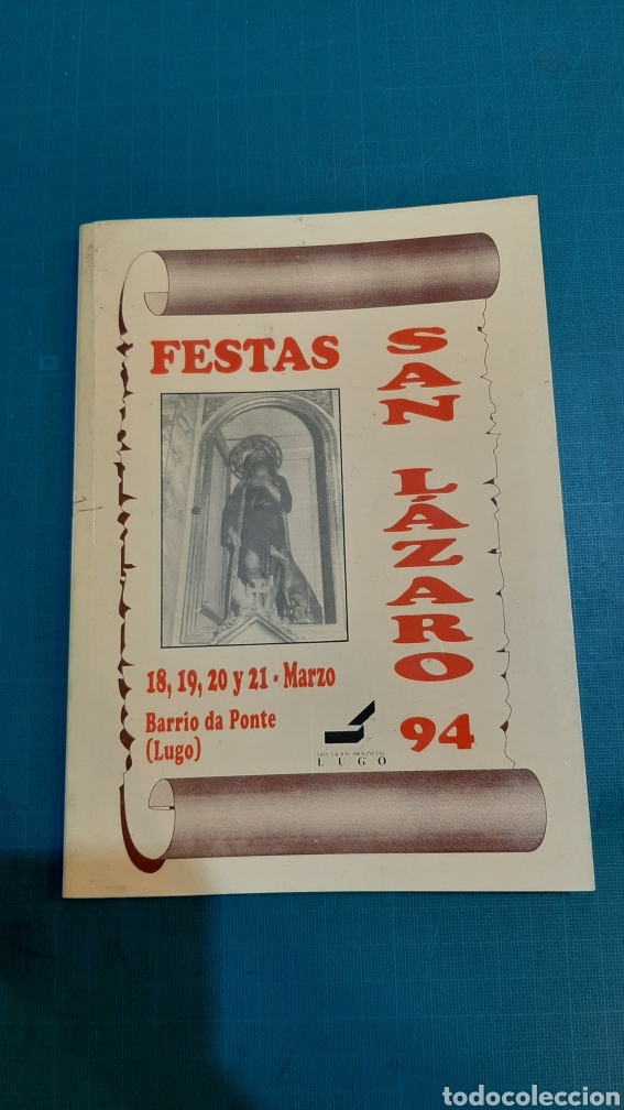 Werbekataloge: LUGO 1994 FESTAS SAN L&Aacute;ZARO BARRIO PUENTE