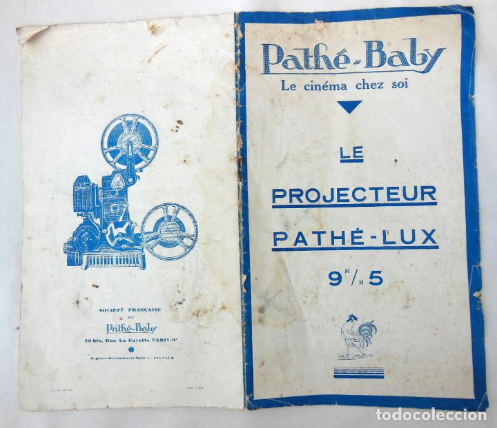 Cat&aacute;logos publicitarios: PATH&Eacute; BABY. LE PROJECTEUR PATH&Eacute; LUX 9,5 mm