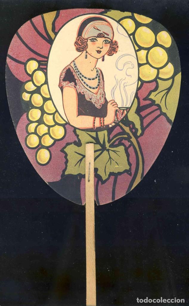 Cat&aacute;logos publicitarios: Pay pay art deco con publicidad de Josefa Corominas de Granollers. Paypay