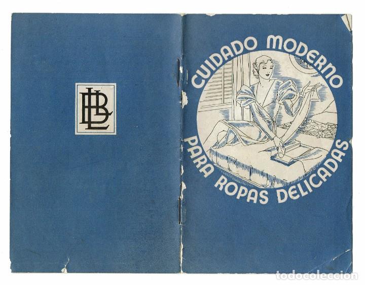 Werbekataloge: Librito cuidado moderno para ropas delicadas / Lux / Lever Brothers Limited
