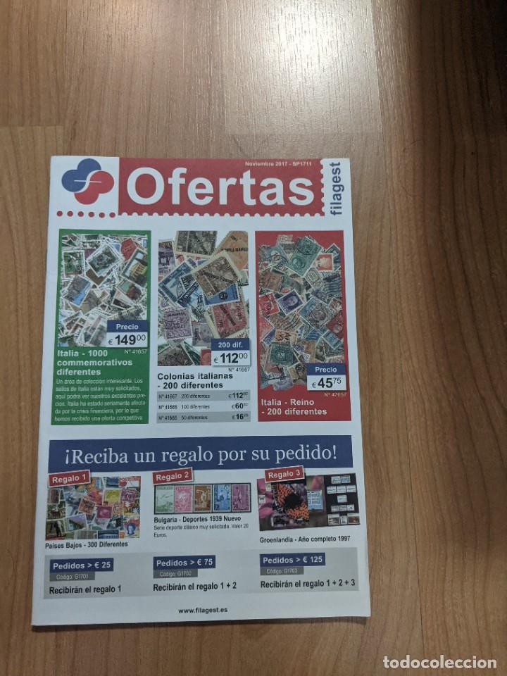 Catalogues publicitaires: CAT&Aacute;LOGO OFERTAS FILAGEST NOVIEMBRE 2017