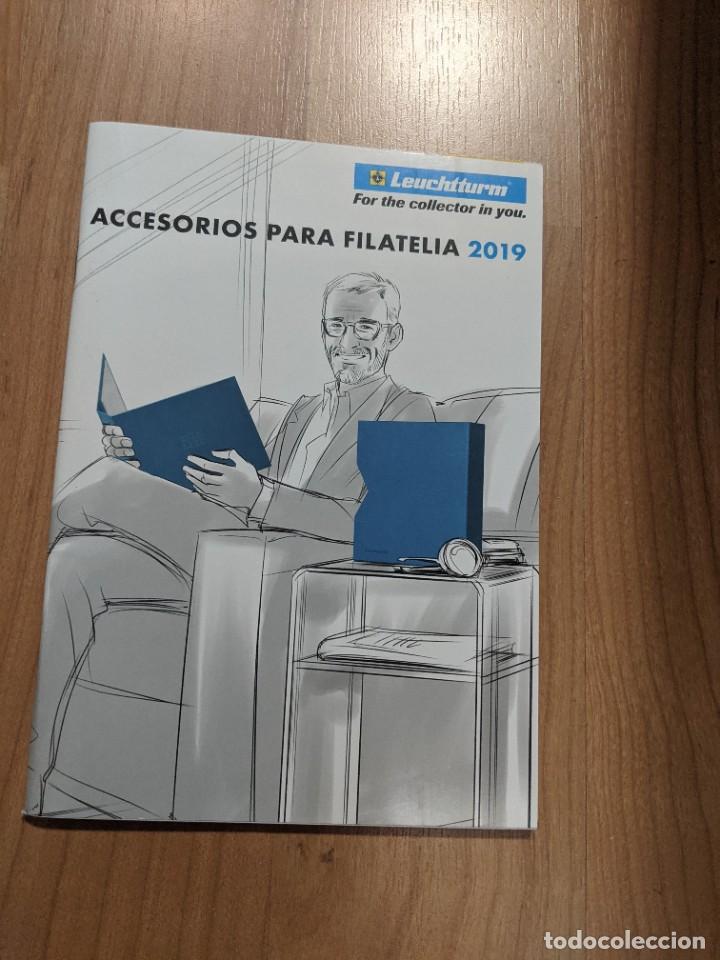 Catalogues publicitaires: CAT&Aacute;LOGO LEUCHTTURM ART&Iacute;CULOS FILATELIA 2019
