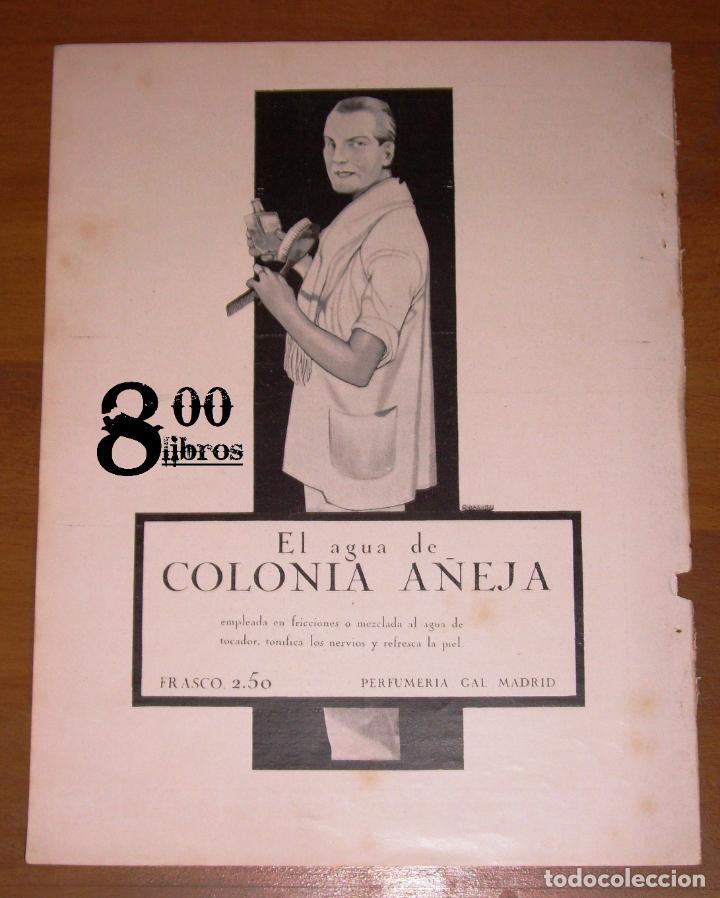 Cat&aacute;logos publicitarios: ANUNCIO - HOJA - PUBLICIDAD. AGUA DE COLONIA A&Ntilde;EJA empleada en fricciones.../ Perfumer&iacute;a Gal. - 1923
