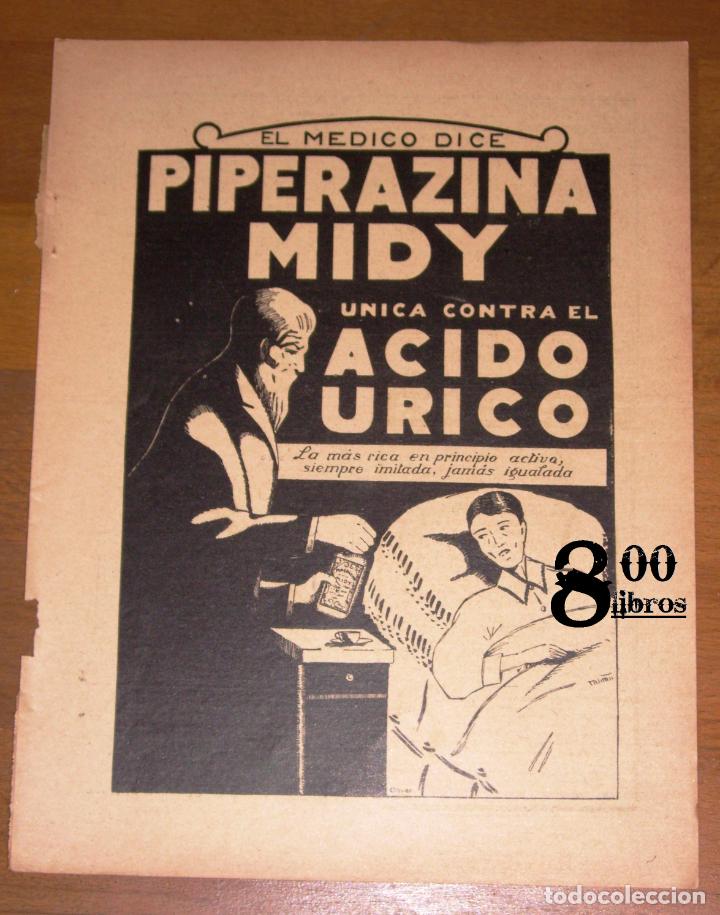 Werbekataloge: ANUNCIO - HOJA - PUBLICIDAD. PIPERAZINA MIDY ; Internacional Instituci&oacute;n Electrotecnia, Sales Clarks