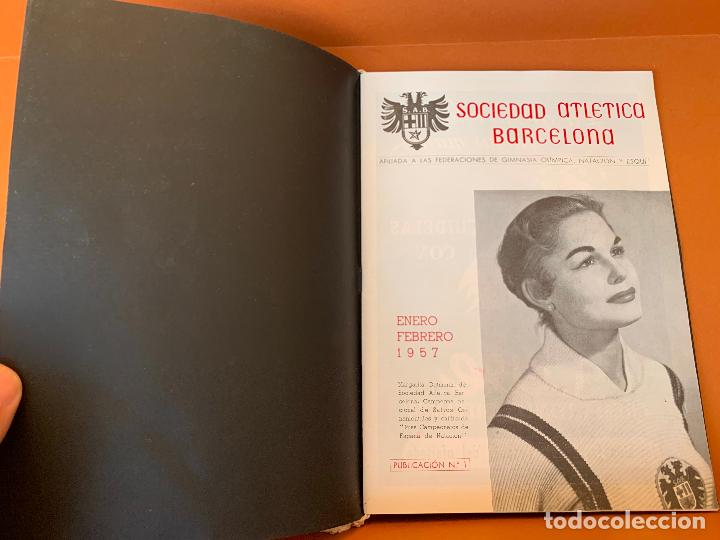 Cat&aacute;logos publicitarios: PROGRAMA GALAS DEL ESQUI 1957 - Foto 2