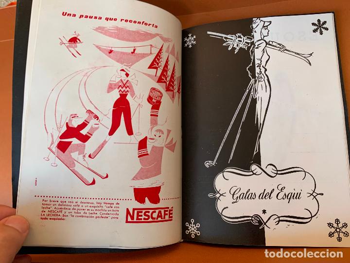 Cat&aacute;logos publicitarios: PROGRAMA GALAS DEL ESQUI 1957 - Foto 6