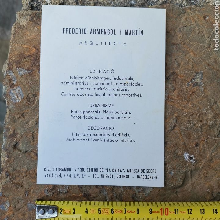 Cat&aacute;logos publicitarios: Propaganda de Edifici La Caixa, Artesa de Segre. Frederic Armengol i Mart&iacute;n - Foto 5