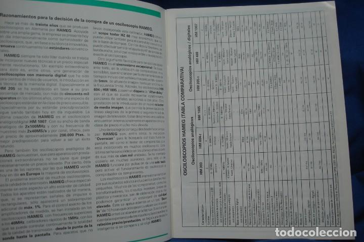 Cat&aacute;logos publicitarios: HAMEG INSTRUMENTS - CAT&Aacute;LOGO 1994 - Foto 2