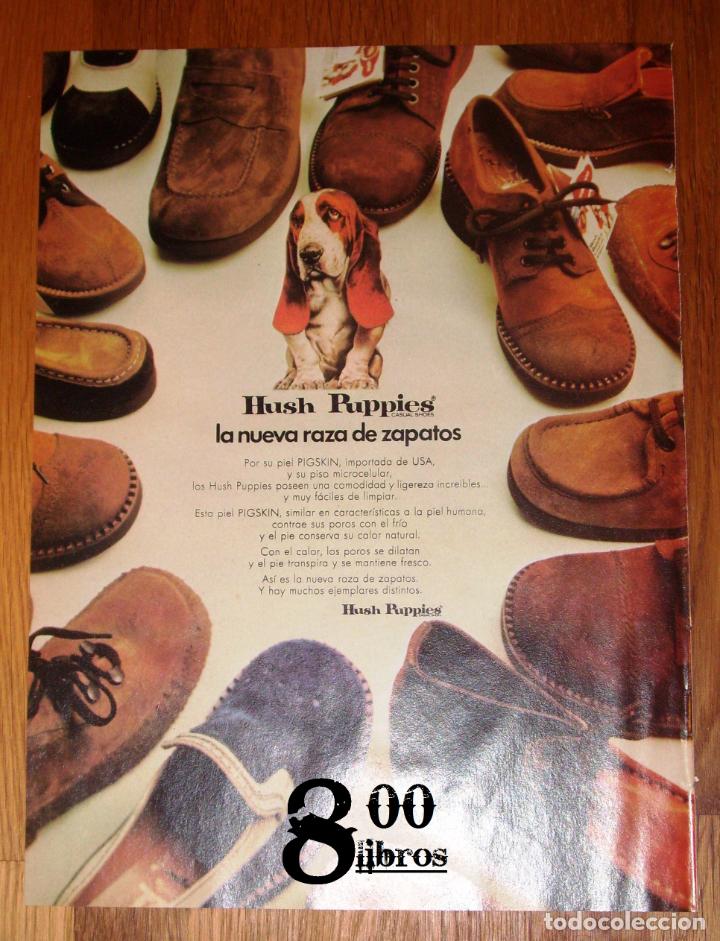 Cat&aacute;logos publicit&aacute;rios: ANUNCIO - HOJA - PUBLICIDAD. HUSH PUPPIES : La nueva raza de zapatos. - 1974
