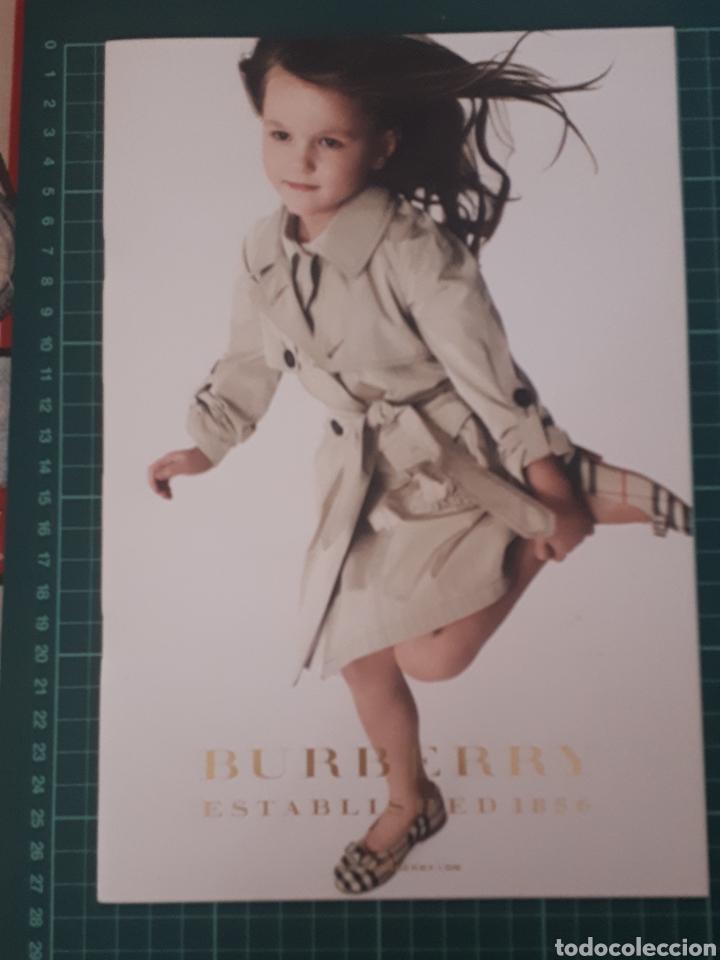 Cat&aacute;logo infantil Burberry