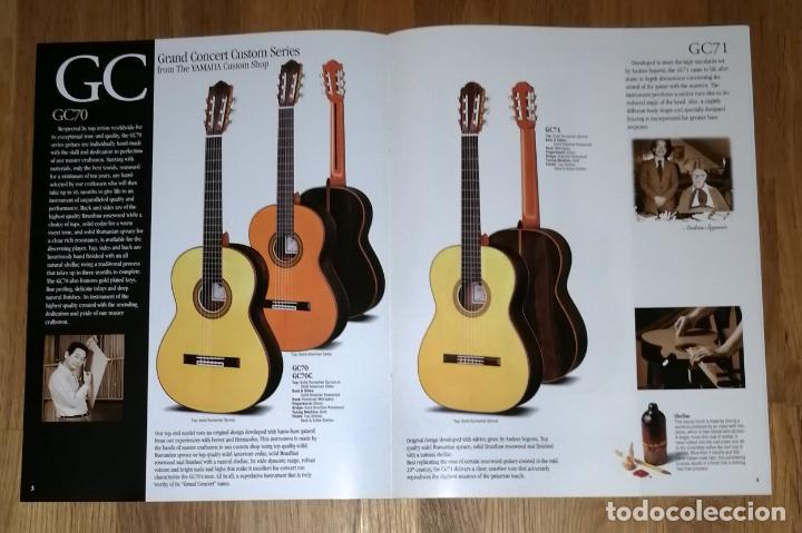 Cat&aacute;logos publicitarios: YAMAHA CLASSICAL GUITARS. CAT&Aacute;LOGO REF. LAG-0005 - Foto 2