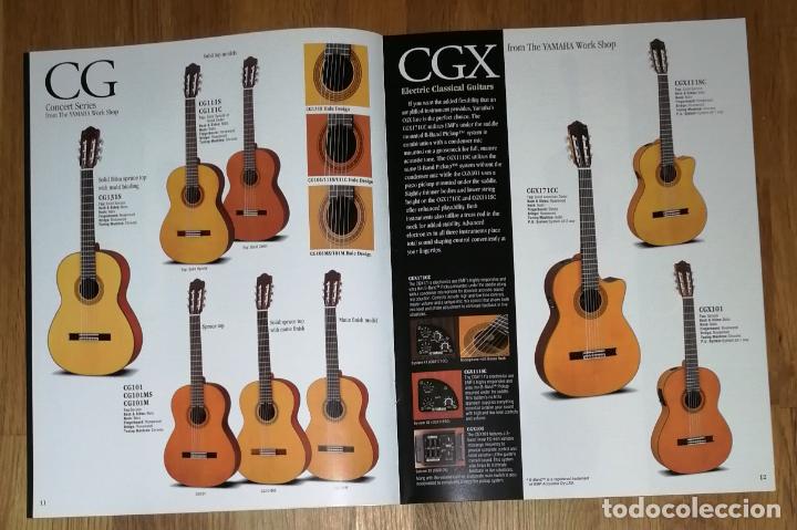 Cat&aacute;logos publicitarios: YAMAHA CLASSICAL GUITARS. CAT&Aacute;LOGO REF. LAG-0005 - Foto 3