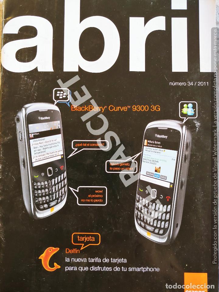Cat&aacute;logos publicitarios: CATALOGO ABRIL ORANGE - NUMERO 34 - 2011 - Foto 1