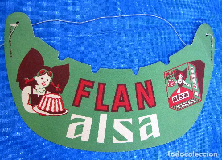 Advertising Catalogs: VISERA GORRA REGALO DE FLAN ALSA, S/F.