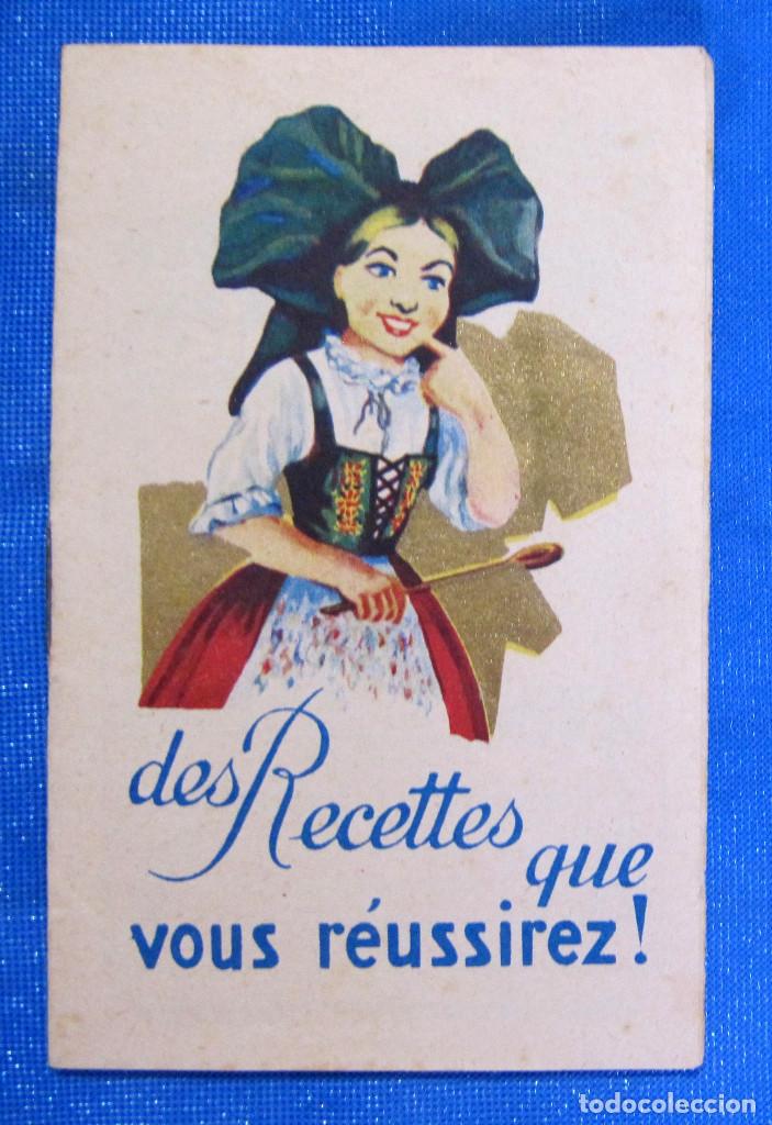 Cat&aacute;logos publicitarios: RECETARIO PARA HACER CON PRODUCTOS DE LA CASA ALSA, LEVADURA, FLAN, ETC. S/F.