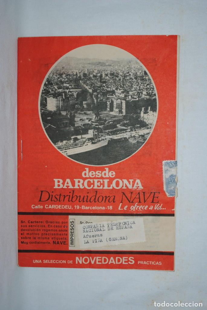 Cataloghi pubblicitari: REVISTA DE PROPAGANDA DISTRIBUIDORA , NAVE .