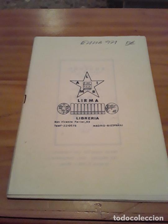 Catalogues publicitaires: LIRMA LIBRERIA.CATALOGO.