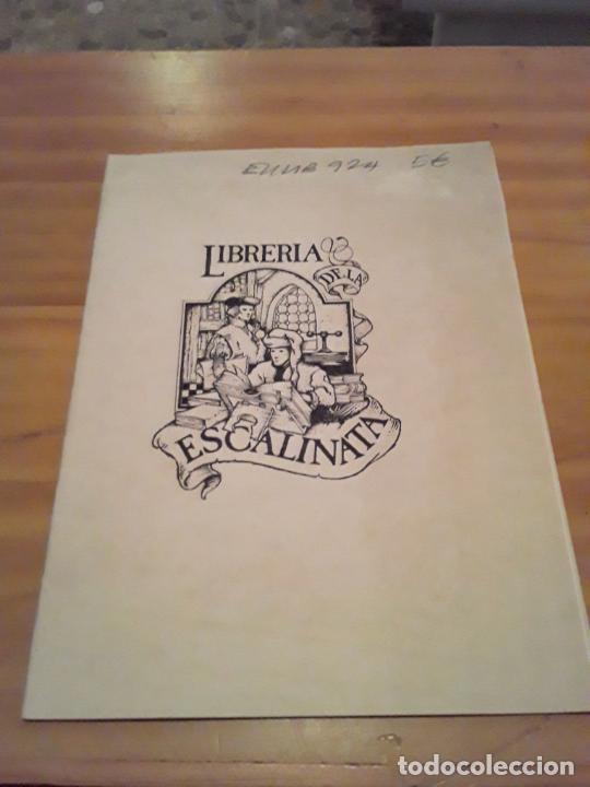 Cat&aacute;logos publicitarios: LIBRERIA ESCALINATA .CATALOGO N.6 - Foto 1