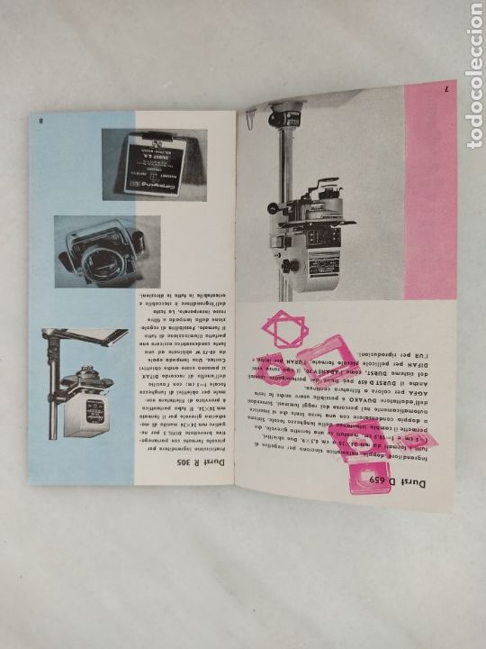 Cat&aacute;logos publicitarios: Antiguo catalogo Durst Mayo 1958 - Foto 3
