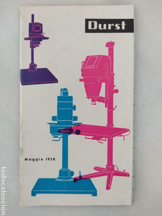 Cat&aacute;logos publicitarios: Antiguo catalogo Durst Mayo 1958 - Foto 1