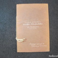 Catálogos publicitarios: ASTURIAS-SOCIEDAD METALURGICA DURO FELGUERA-TUBERIAS-CATALOGO PUBLICIDAD-VER FOTOS-(K-4068)